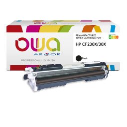 Toner remanufacturé OWA - haute capacité - Noir - pour HP CF 230 X