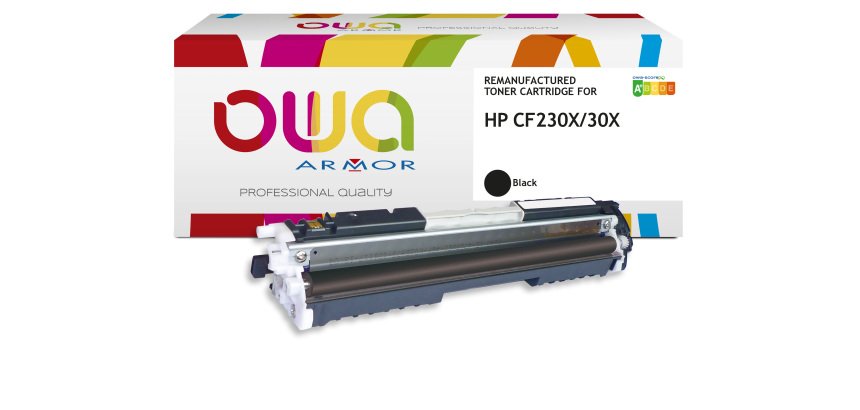 Toner remanufacturé OWA - haute capacité - Noir - pour HP CF230X