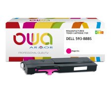 Toner remanufacturé OWA - haute capacité - Magenta - pour DELL 593-BBBS