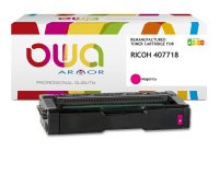 Toner remanufacturé OWA - haute capacité - pour RICOH 407718