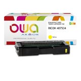 Toner remanufacturé OWA - standard - pour RICOH 407532