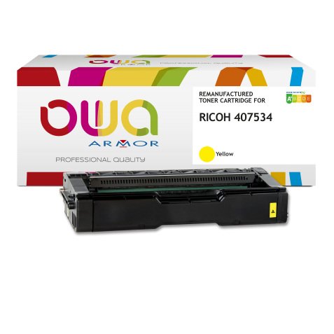 Toner remanufacturé OWA - standard - pour RICOH 407532