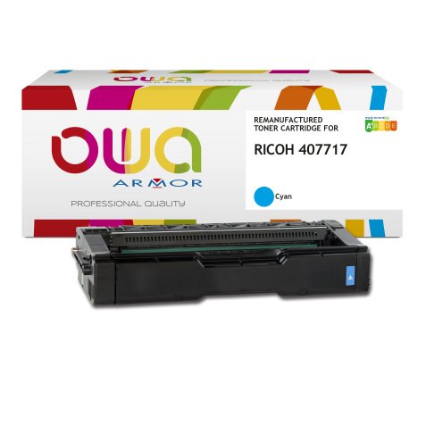 Toner remanufacturé OWA - haute capacité - pour RICOH 407717