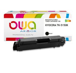 Toner remanufacturé OWA - standard - Noir - pour KYOCERA TK-5150 K