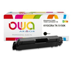 Toner remanufacturé OWA - standard - Noir - pour KYOCERA TK-5150 K