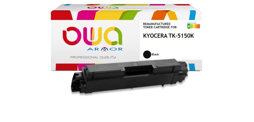 OWA wiederaufbereiteter Toner - Standard - Schwarz - für KYOCERA TK-5150 K