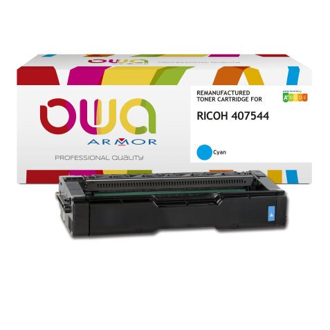 Toner remanufacturé OWA - standard - pour RICOH 407544