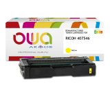 Toner remanufacturé OWA - standard - pour RICOH 407544