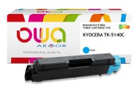 Toner remanufacturé OWA - standard - pour KYOCERA TK-5140 C