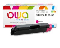 Toner remanufacturé OWA - standard - pour KYOCERA TK-5140 C