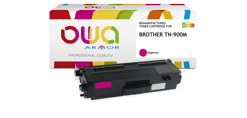 Toner remanufacturé OWA - standard - pour BROTHER TN-900C