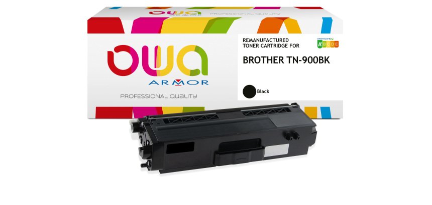 Toner remanufacturé OWA - standard - Noir - pour BROTHER TN-900BK
