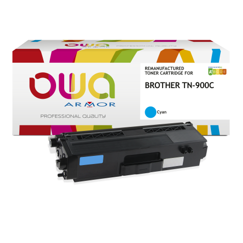 Toner remanufacturé OWA - standard - pour BROTHER TN-900C