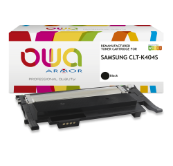 Toner remanufacturé OWA - standard - Noir - pour SAMSUNG CLT-K404S/ELS