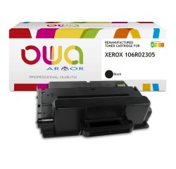 Toner remanufacturé OWA - standard - Noir - pour XEROX 106R02305