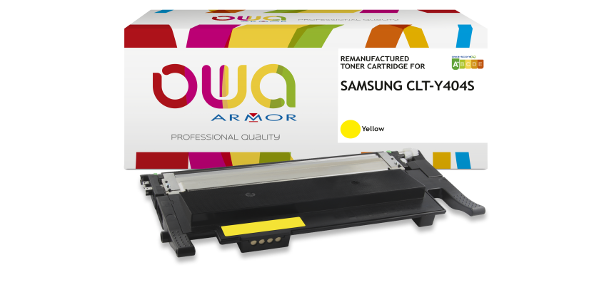 Toner remanufacturé OWA - standard - pour SAMSUNG CLT-C404S/ELS