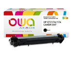 Toner remanufacturé OWA - standard - Noir - pour HP CF217A, CANON 047