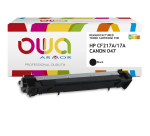 Toner remanufacturé OWA - standard - Noir - pour HP CF217A, CANON 047