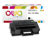 Toner remanufacturé OWA - haute capacité - Noir - pour DELL 593-BBBJ