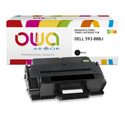 Toner remanufacturé OWA - haute capacité - Noir - pour DELL 593-BBBJ