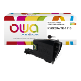 EN_Toner remanufacturé OWA - très très haute capacité - Noir - pour KYOCERA TK-1115