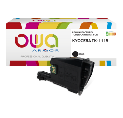 EN_Toner remanufacturé OWA - très très haute capacité - Noir - pour KYOCERA TK-1115