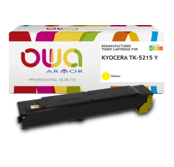 Toner remanufacturé OWA - standard - pour KYOCERA TK-5215C
