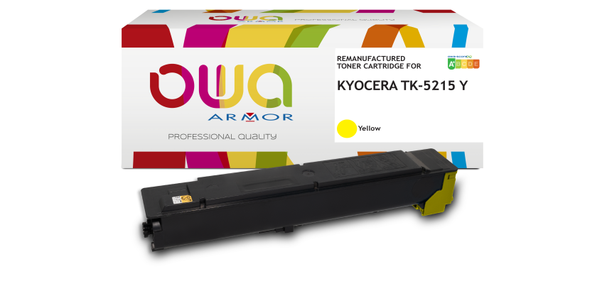 OWA Remanufactured Toner - Standard - for KYOCERA TK-5215 C