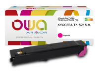 Toner remanufacturé OWA - standard - pour KYOCERA TK-5215 C