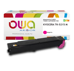 Toner remanufacturé OWA - standard - pour KYOCERA TK-5215 C