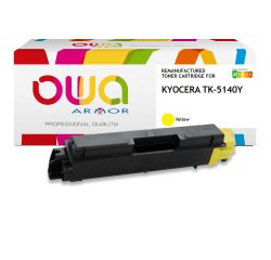 Toner remanufacturé OWA - standard - pour KYOCERA TK-5140 C