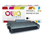 Toner remanufacturé OWA - très très haute capacité - Noir - pour BROTHER TN-2220