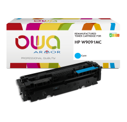 Toner remanufacturé OWA - standard - pour HP W9091MC