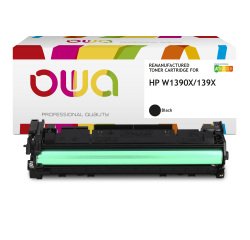 DE_Toner remanufacturé OWA - haute capacité - Noir - pour HP W1390X