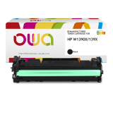 Toner remanufacturé OWA - haute capacité - Noir - pour HP W1390X