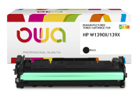 EN_Toner remanufacturé OWA - haute capacité - Noir - pour HP W1390X