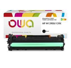 DE_Toner remanufacturé OWA - haute capacité - Noir - pour HP W1390X
