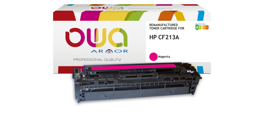 Toner remanufacturé OWA - très très haute capacité - pour HP CF213A
