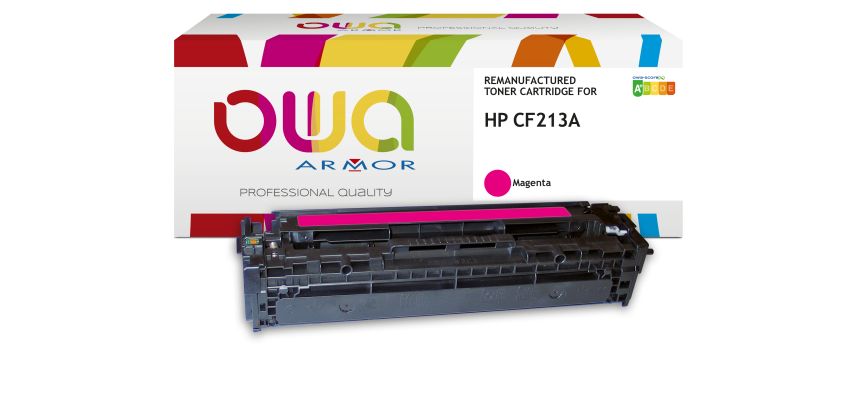 Toner remanufacturé OWA - très très haute capacité - pour HP CF213A
