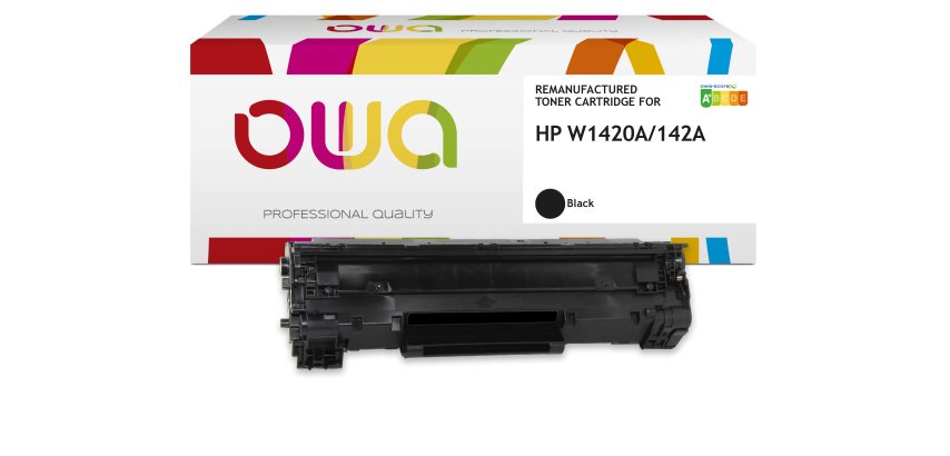 OWA Remanufactured Toner - Standard - Black - for HP W1420A