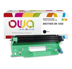De_tambour remanufacturé owa - standard - tambour noir - pour brother dr-1000