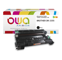 EN_Toner remanufacturé OWA - standard - Tambour Noir - pour BROTHER DR-3355/SA