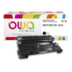 Toner remanufacturé OWA - standard - Tambour Noir - pour BROTHER DR-3355/SA