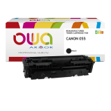 EN_Toner remanufacturé OWA - standard - Noir - pour CANON 055, T09 BK