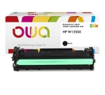 Toner remanufacturé OWA - haute capacité - Noir - pour HP W1350X