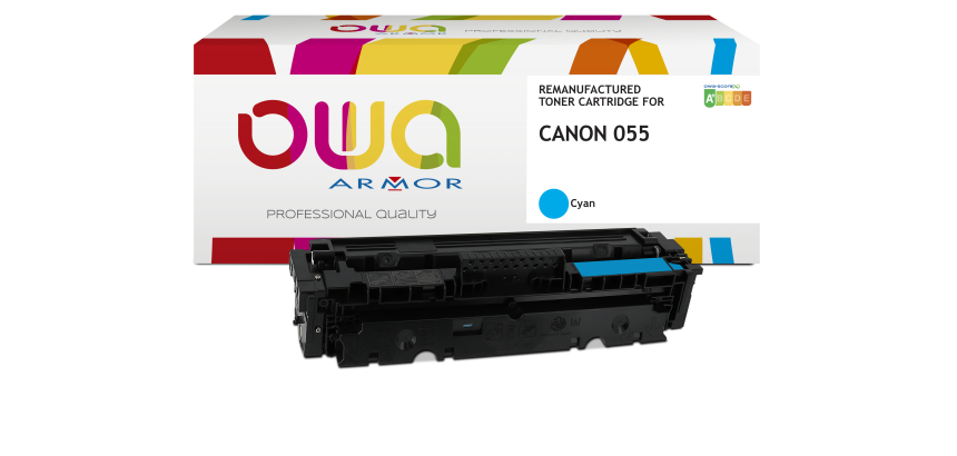 Toner remanufacturé OWA - standard - pour CANON 055, T09 C