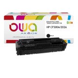 Toner remanufacturé OWA - standard - Noir - pour HP CF500A