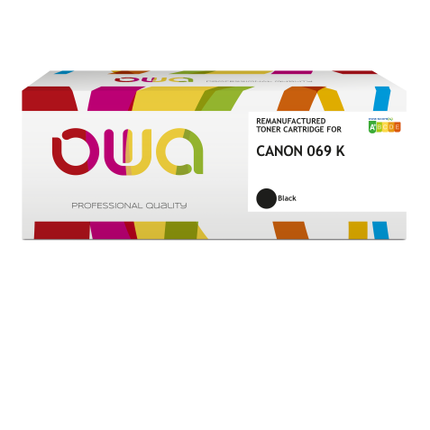 Toner remanufacturé OWA - standard - Noir - pour CANON 069