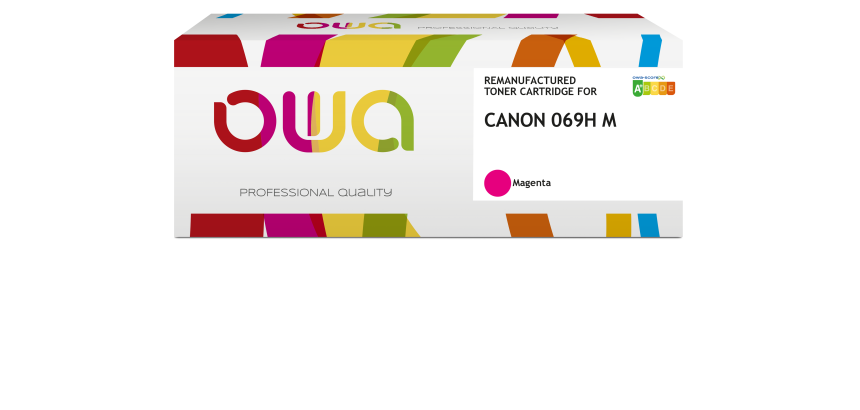 Toner remanufacturé OWA - haute capacité - pour CANON 069H