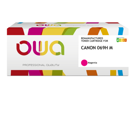 Toner remanufacturé OWA - haute capacité - pour CANON 069H